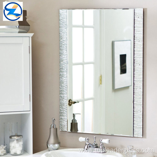 Tempered glass mirror colored silver/ aluminium mirror